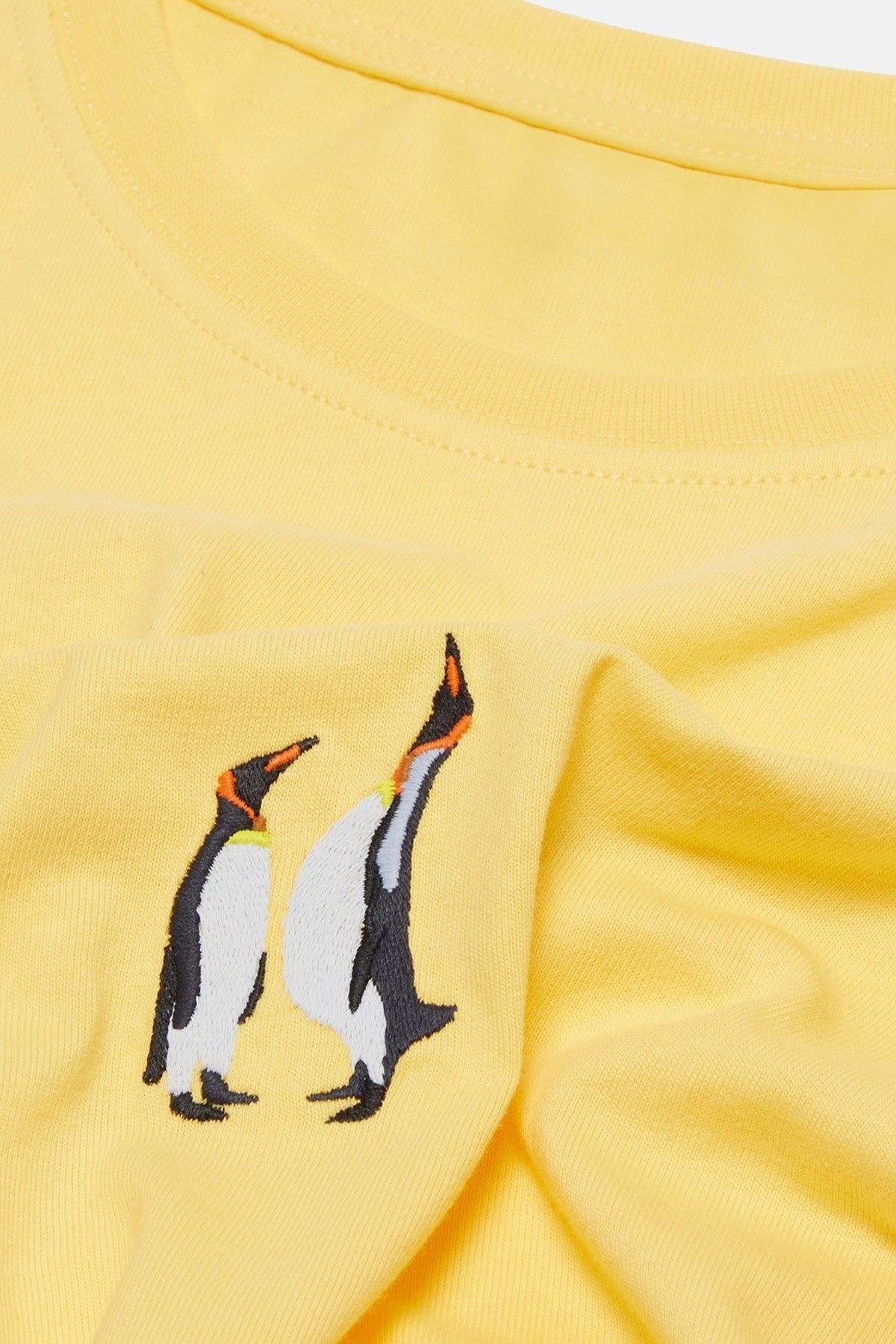 Emperor Penguin T-shirt - Yellow