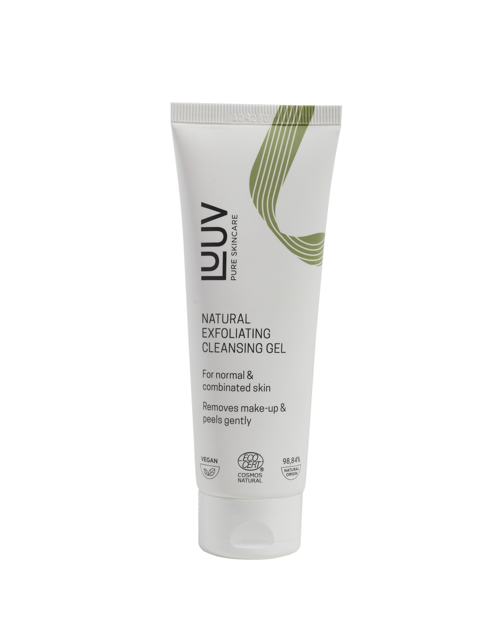 Natural Exfoliating Cleansing Gel with Bamboo, 75ml