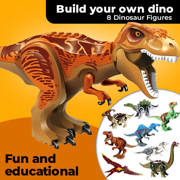 Dinosaurs toys set - Dinotrone - AI WEB SHOP