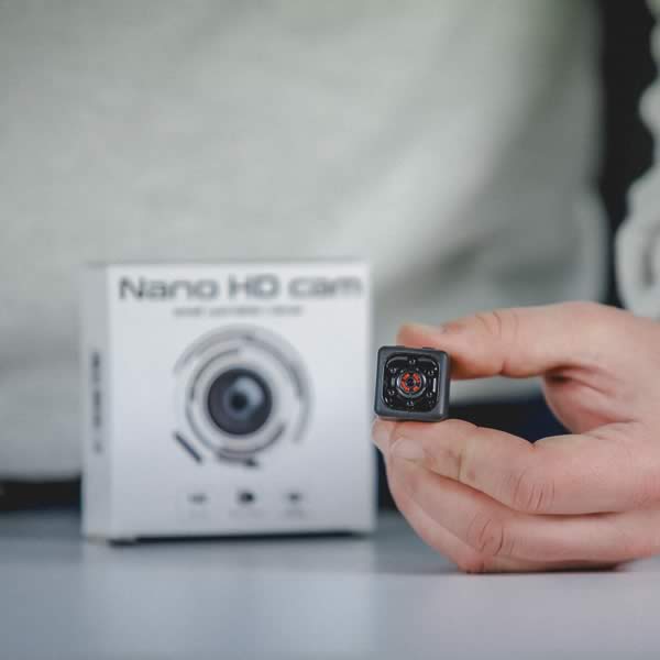 A miniature camera - Nano HD cam - AI WEB SHOP