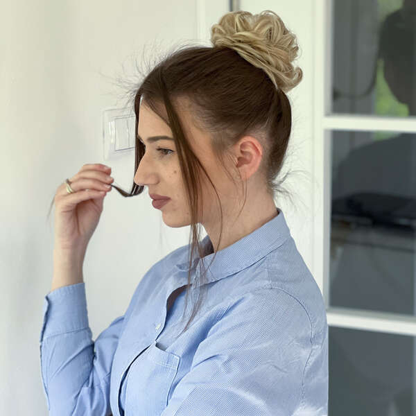 Hair bun - Capelnino - AI WEB SHOP