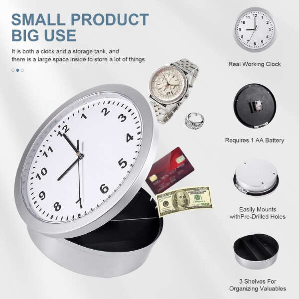 Wall clock safe - Safean - AI WEB SHOP