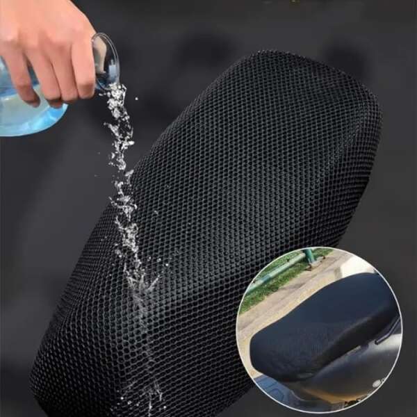 Mesh cover for motorcycle seat - MotoEase - AI WEB SHOP