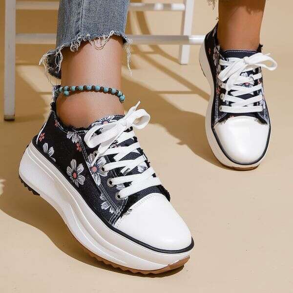 Modern platform sneakers - Jolene - AI WEB SHOP