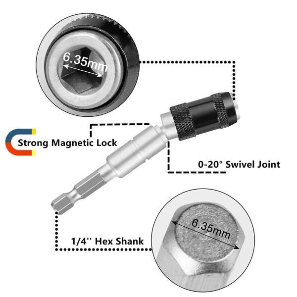 Magnetic bit holder - MagnaBit - AI WEB SHOP