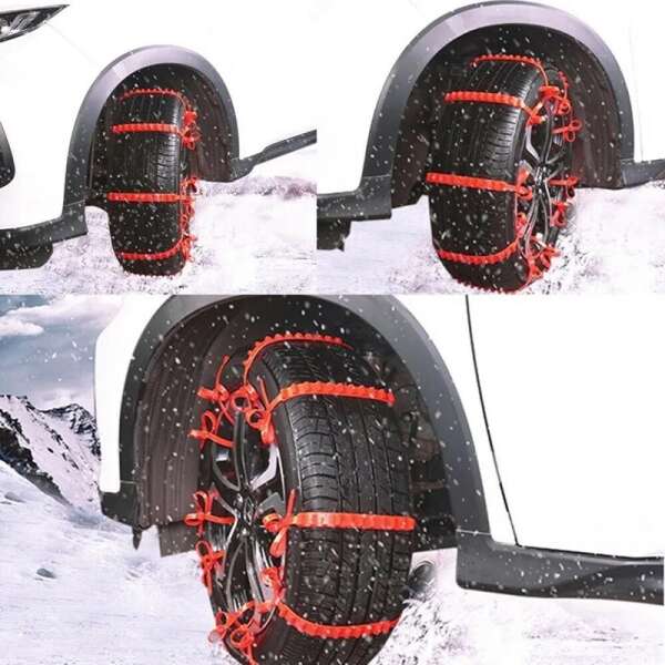 Set of nylon car tire chains - Tiretrex - AI WEB SHOP