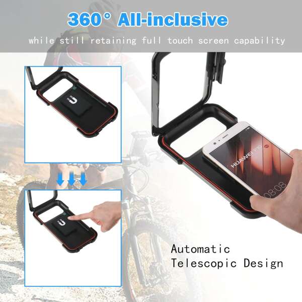 Magnetic mobile phone holder with telescopic brack - Stabilix - AI WEB SHOP