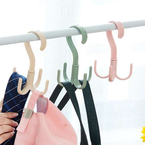 Set of 5 rotating hanging hooks - NeoHook - AI WEB SHOP