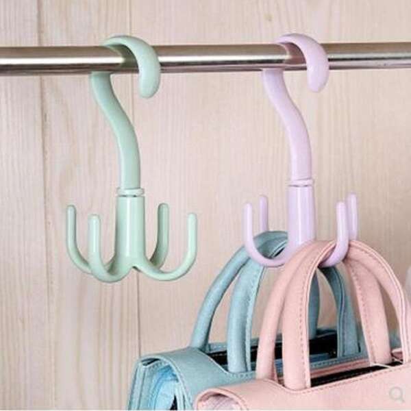 Set of 5 rotating hanging hooks - NeoHook - AI WEB SHOP