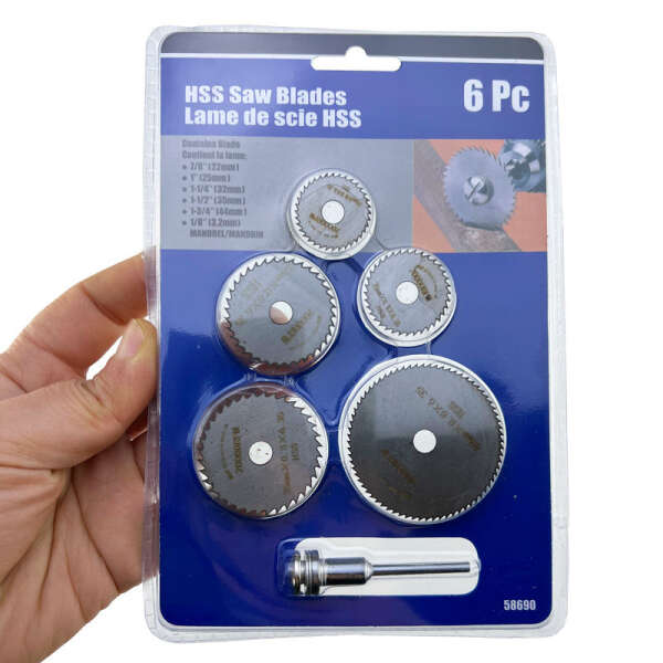 Set of 5 mini circular saw blades - Miniark - AI WEB SHOP