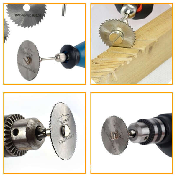 Set of 5 mini circular saw blades - Miniark - AI WEB SHOP