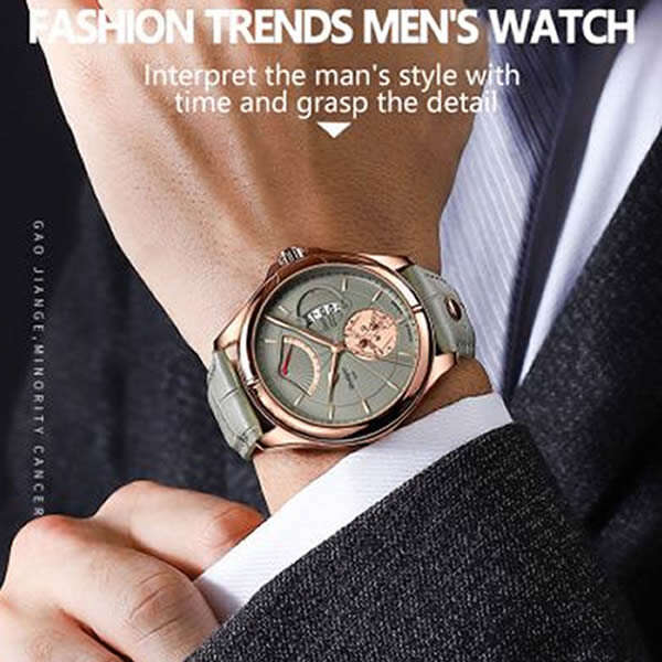 Stylish man watch - Oliveron - AI WEB SHOP