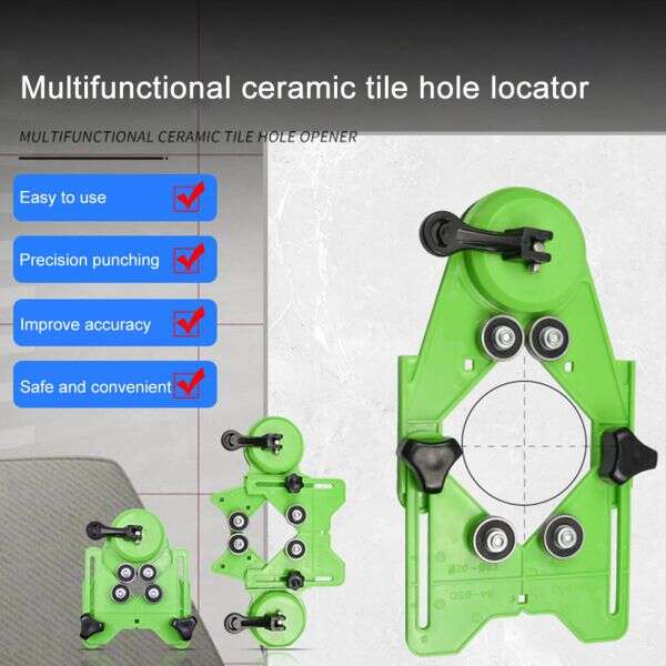 Hole drilling locator for ceramic tiles - Loctile - AI WEB SHOP