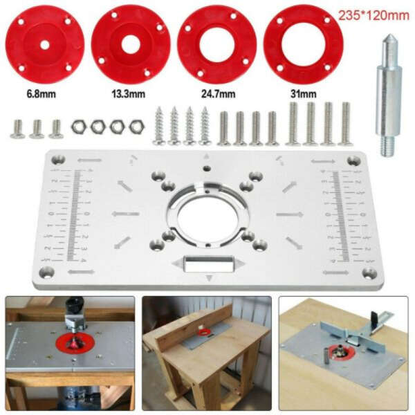 Plate for milling table - CutMate - AI WEB SHOP