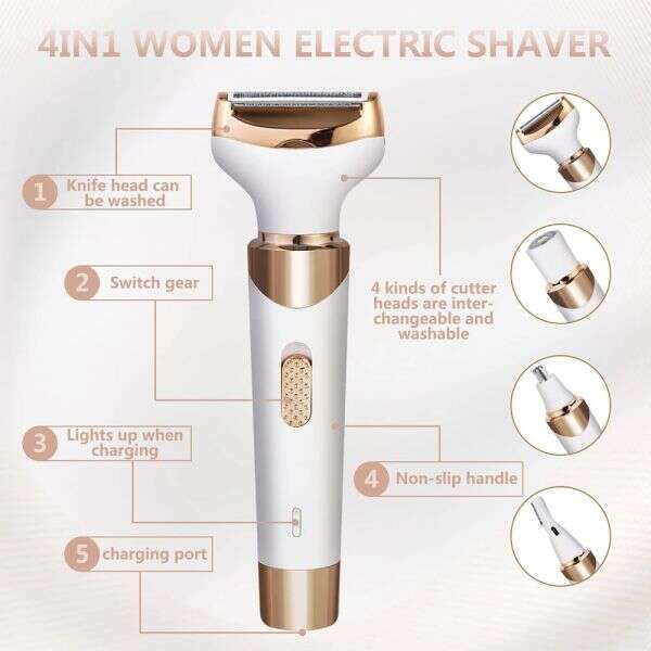 4 in 1 electric hair removal device - Hairster - AI WEB SHOP