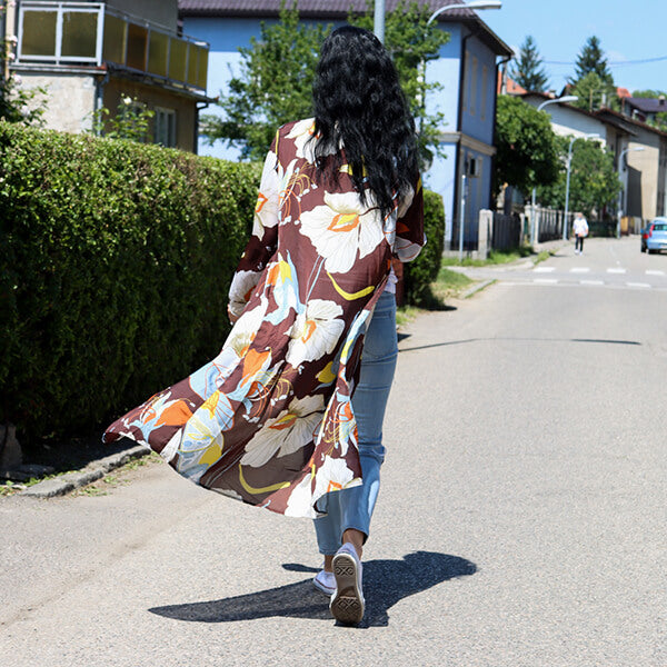 Long playful kimono - Litty - AI WEB SHOP