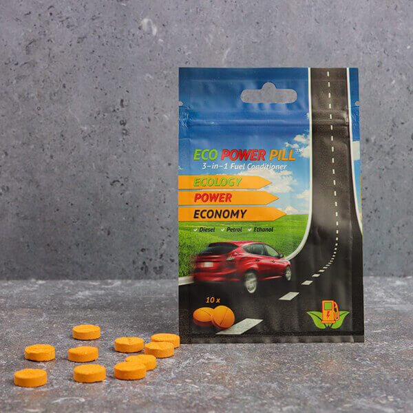 Refining and fuel saving tablets - Eco Power Pill - AI WEB SHOP