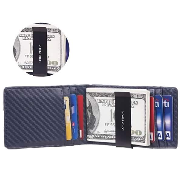 Modern thin wallet - Detro Loro Piron - AI WEB SHOP