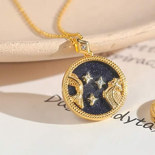 Unique zodiac necklace - Goldosa - AI WEB SHOP