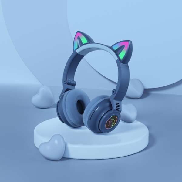 Bluetooth trendy headphones - Kitty - AI WEB SHOP