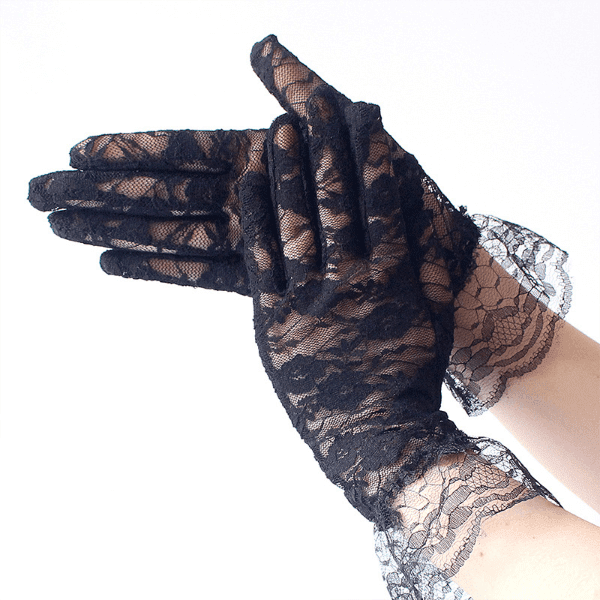 Women's lace gloves - Meryl - AI WEB SHOP