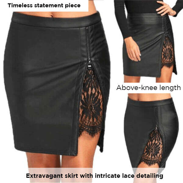 Attractive short skirt - Maite - AI WEB SHOP