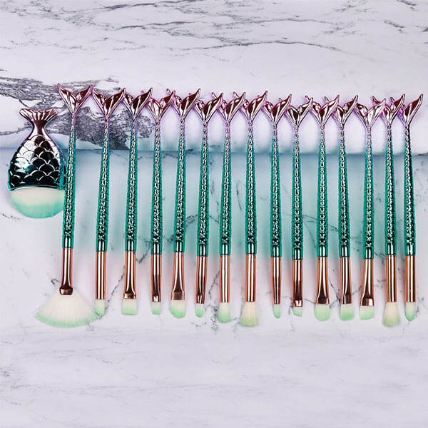 Make-up brushes set - MermaidS - AI WEB SHOP