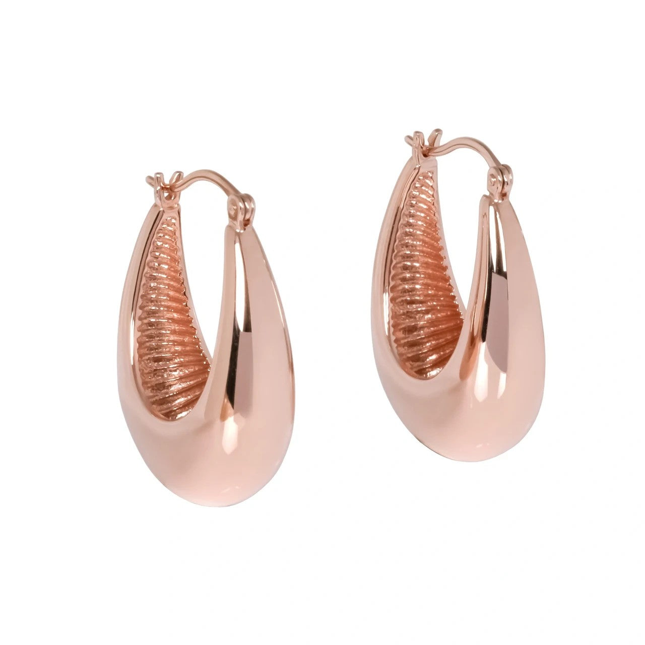 Penelope Hoops L Earrings