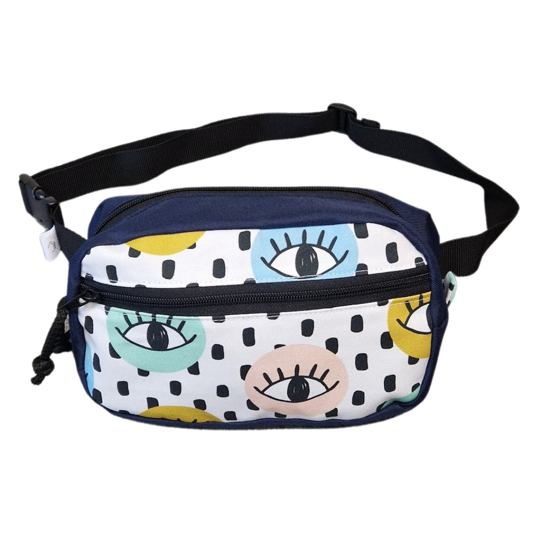 Spacious Water-Resistant Waist Bag - All Seeing Eyes
